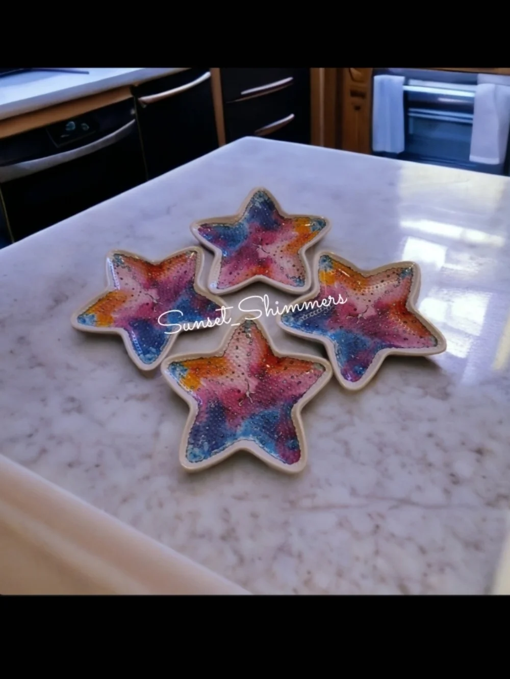 4pc Sigrid Olsen Starfish Melamine 6